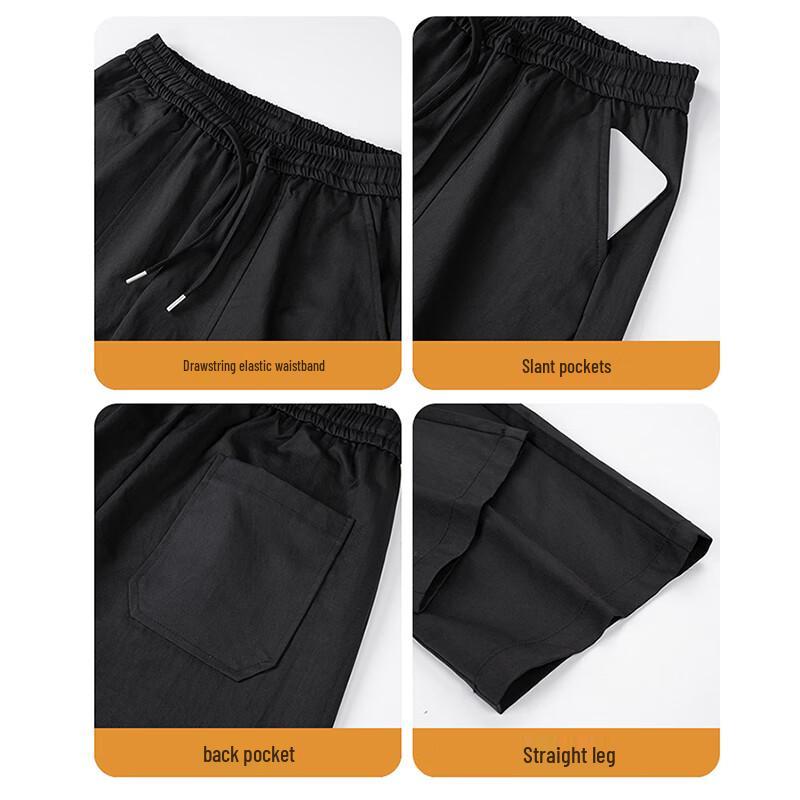 Men's American Style Loose Straight Cargo Pants