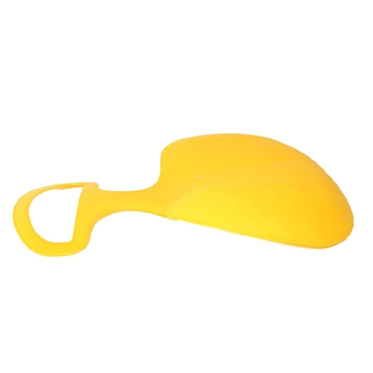 Plastic Grass Toboggan with Large Handle Snowboard Grass Ski Board Portable Sand Grass Board Outdoor Pad Board Toy