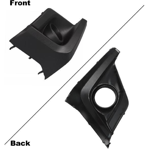 FASTCHE Fog Light Bezel for Subaru Crosstrek 2018 2019 2020 Front Bumper Driving Lamp Trim Cover w/Fog Light Hole Replacement OE # 57731FL092 (RH