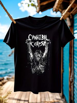 CANNIBAL CORPSE Graphic Tshirt for Men Women - Vintage Pu...