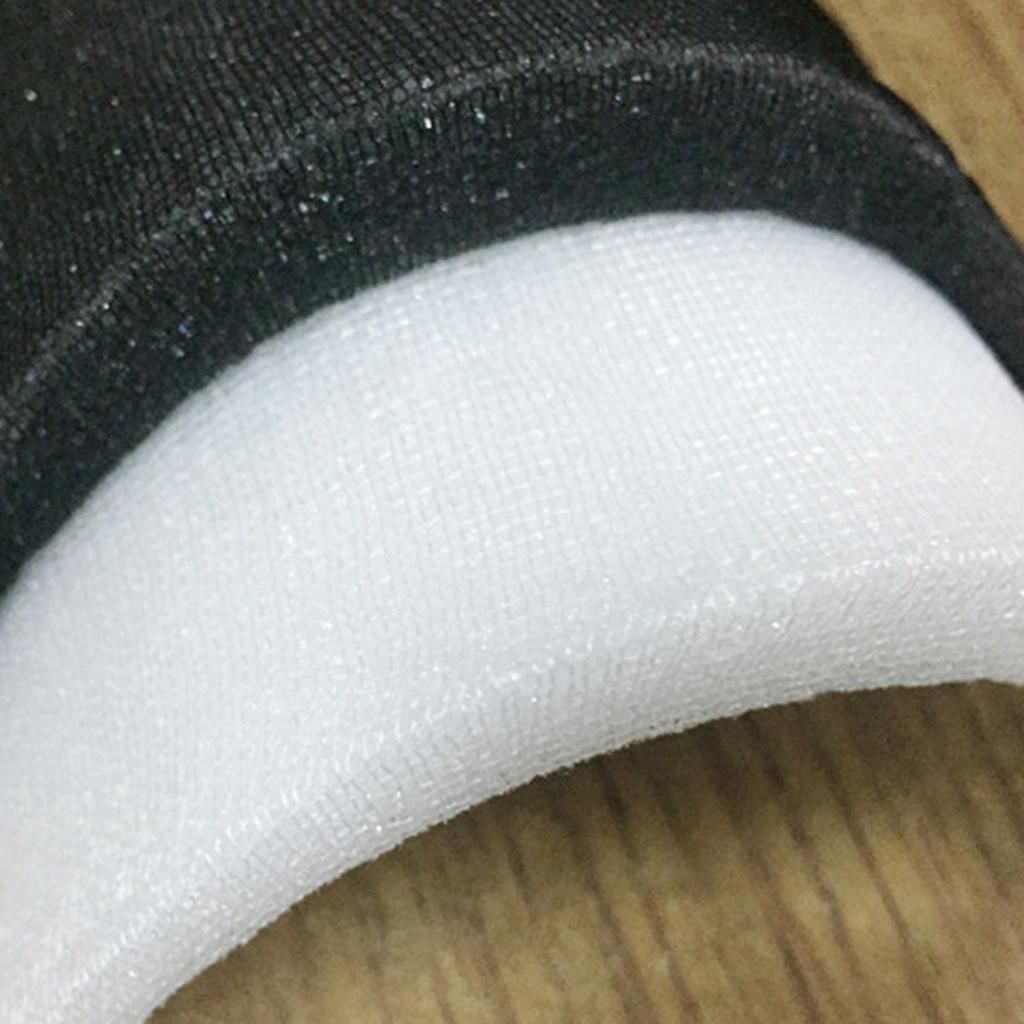 20Pair Shoulder Pads Comfortable Sponge Filling Tricot Cover Use Blouses Knitwear Machine Washable Lightweight Pads
