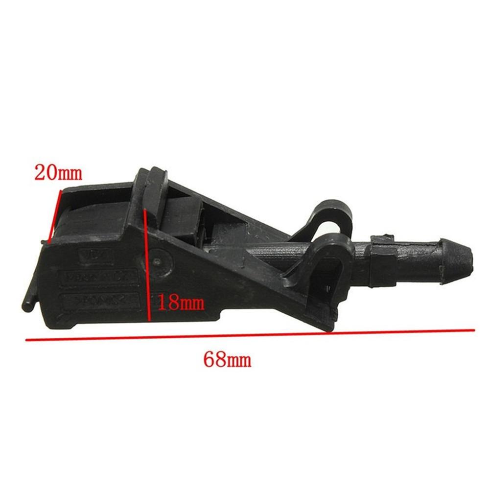Car Front Windshield Washer Wiper Nozzle For Golf 5 4 MK4 GOL Washer Wiper Nozzle Sprinkler Nozzle Proper Fit 2pcs