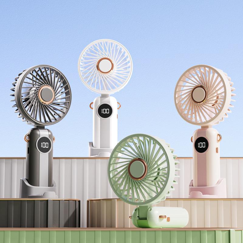 USB Rechargeable Mini Handheld & Desktop Fan