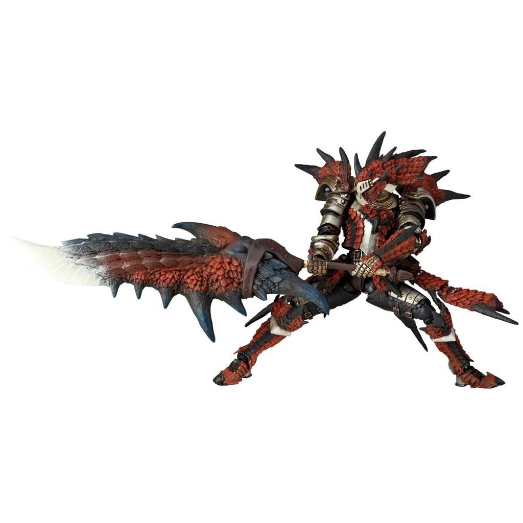 Kaiyodo Revoltech Amazing Yamaguchi Monster Hunter Swordsman Rathalos Series Action Figure