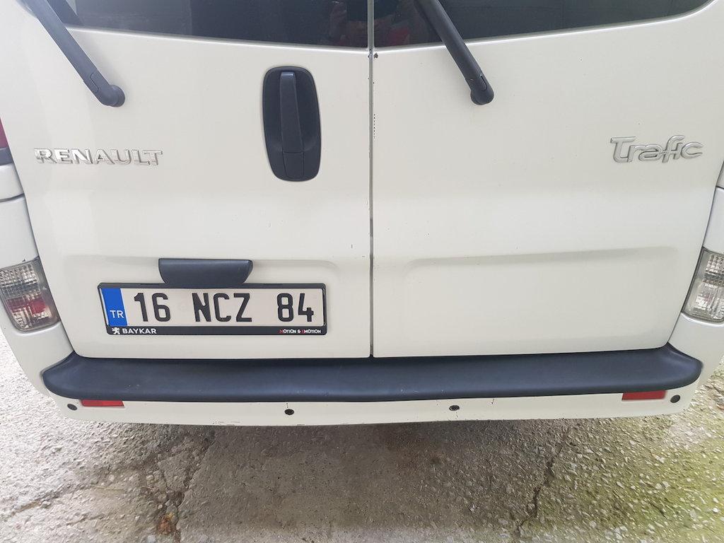 EuroCap Rear Bumper Pad (ABS) for Opel Vivaro 2001-2015