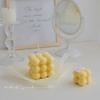 6x6cm Cube Candle Aroma Scented Candles Natural Soy Wax AromatherapyFragrant Birthday Gift