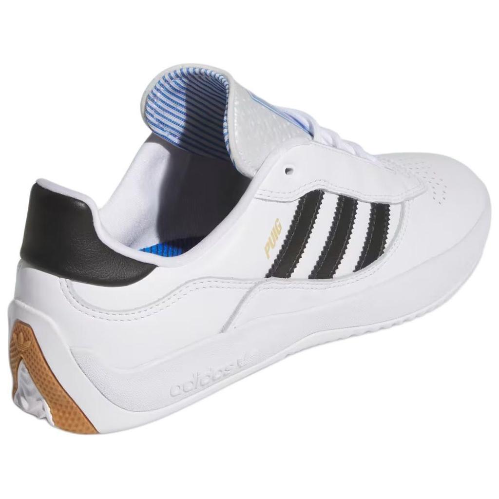 adidas Puig White Black Men Sneakers Cloud-White Core-Black Blue-Bird JH8168