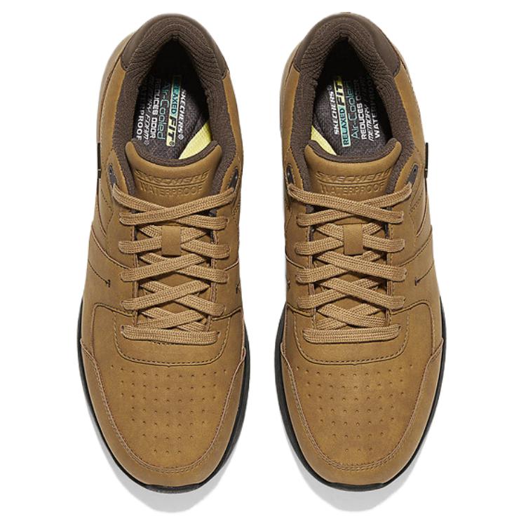 Skechers Mens USA Comfortable Versatile Low-Top Casual Shoes Men Sneakers Beige 205236-WTN