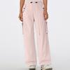 Women's Multi Pocket Straight Tube Slimming, Wide Leg Mopping, Solid Color Pants