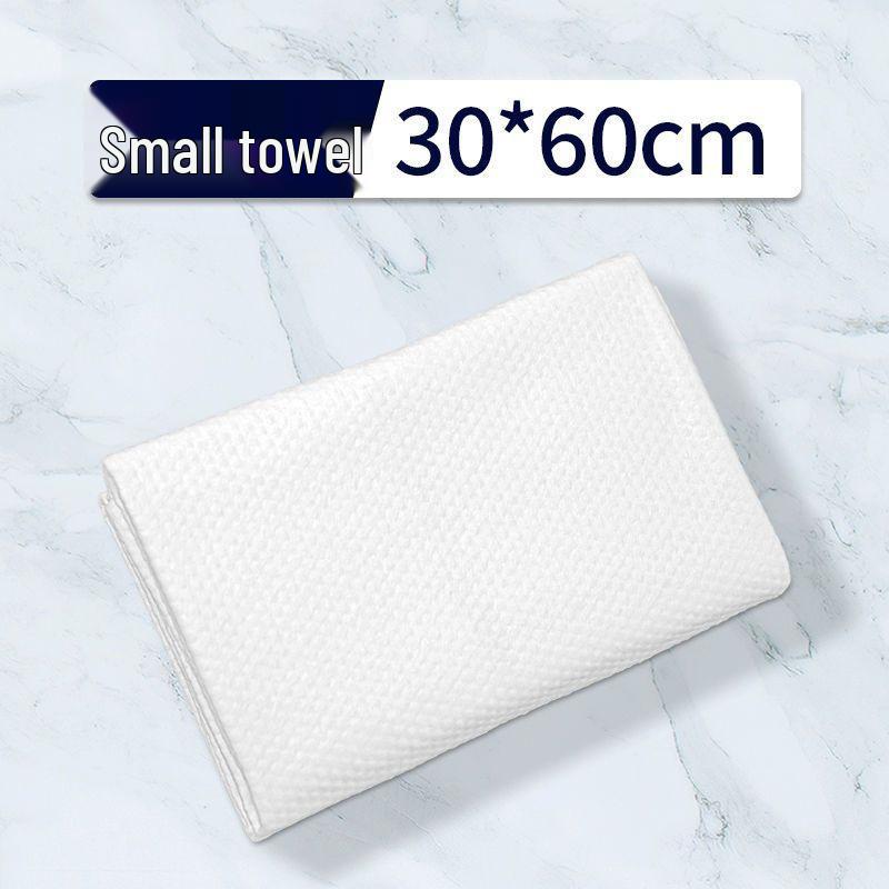 Extra Thick Disposable Adult Bath Towel - Super Absorbent, Individually Packed Cotton for Travel & Hotel Use