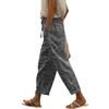 Women's Fashionable Floral Print Drawstring Pocket Elastic Waist Casual Pants