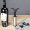Wine Preserver Vacuum Air Pump  Wine Bottle Stoppers Durable Stainless Steel Construction Airtight, Leak-Proof Seal Easy