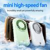 XIAOTREE Portable Handheld Small Fan 5-speed Wind 1200mah Battery Capacity Mini USB Rechargeable Handheld Fan Suitable Outdoor