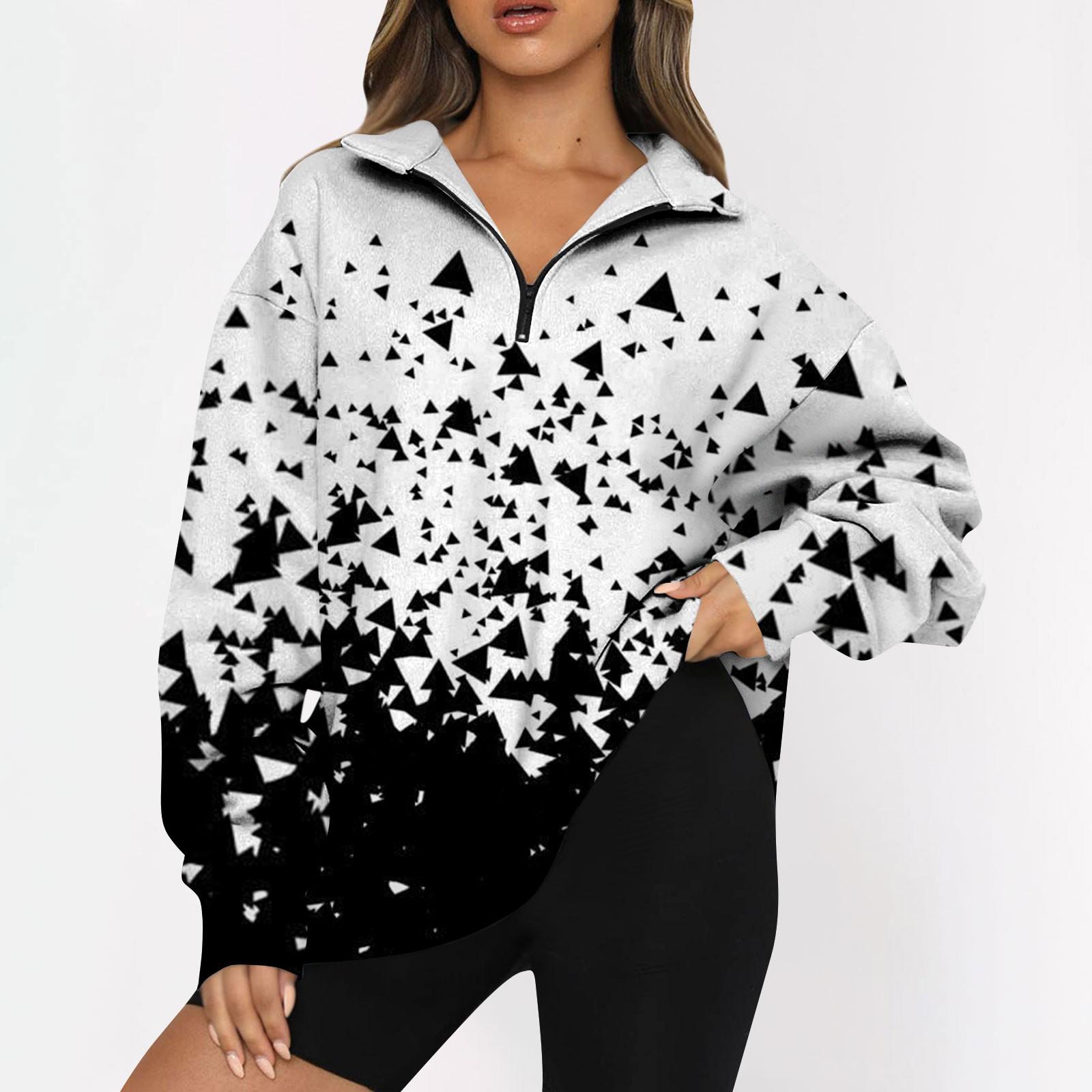 

Женская повседневная модная толстовка на молнии с длинным рукавом и цветочным принтом, топ на молнии белый