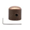 1Pcs2Pcs Metal Dome Knobs Electric Bass Guitar Knobs Volume Tone Control Knobs With Wrench Bronzebkcrgdblack Nickel