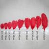 10PCS Big Ostrich Feathers 15-60cm for DIY Craft Wedding Table Center Decor Ostrich Plumas Carnival Party Stage Accessories Bulk