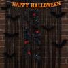 Environmental PPC Artificial Flowers Long Strip Different Sizes Simulated Rattan Black Rose Leaves Artificial Hanging Vines