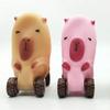 Car Capybara Decompress Cute Funny Toy Capybara Kneadle Stretch-Relief Toy Creative Cartoon Soft Mochi Stress Easing Doll Gift