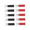 10Pcs 4mm U Y Type Electrical Crimp Terminals Insulated Fork Spade Wire Connectors for Banana Plug Multimeter