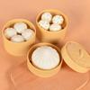 Simulation Steamed Stuffed Bun Stress Relief Toy Soft Squeeze Sensory Toy