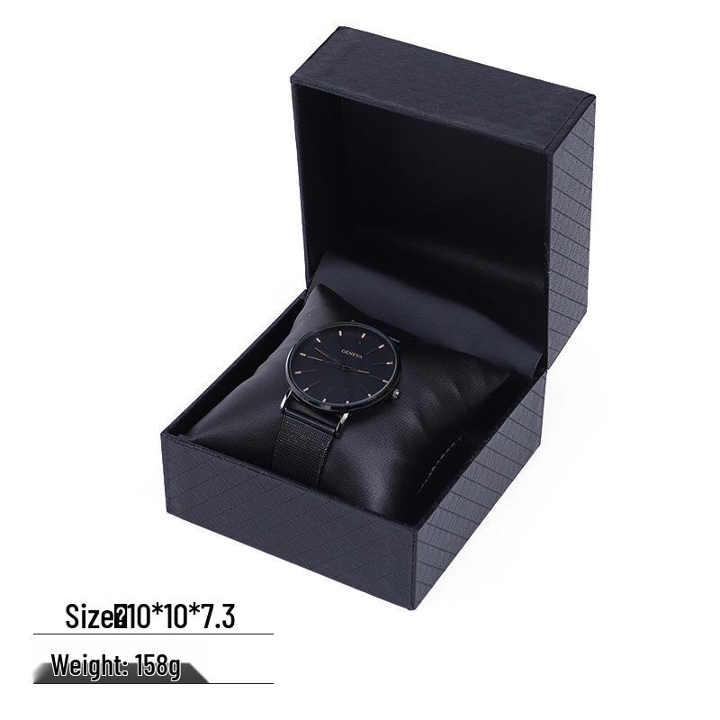 PU Watch Box: Flip-Top Display & Storage for a High-End Feel