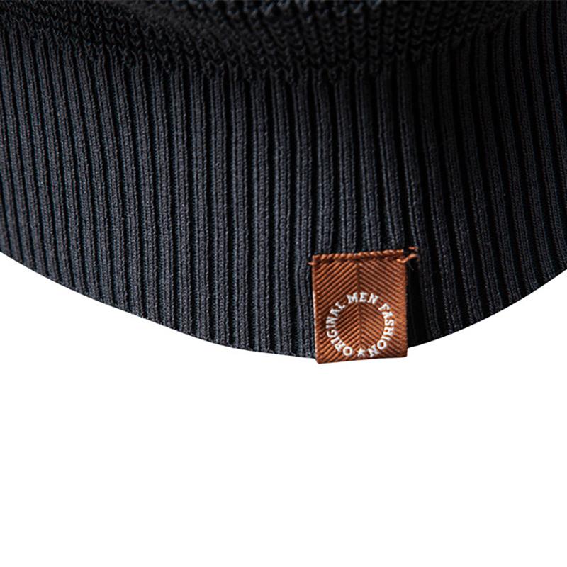 Polo Ralph Lauren 2025 Autumn and Winter Embroidery New Round Neck Fashionable Solid Color Sweater Men's High-quality Business Casual Knitted