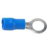 100PCS Blue Wire Crimp Connectors RV1.25-5 Insulated Terminals  Marine Applications