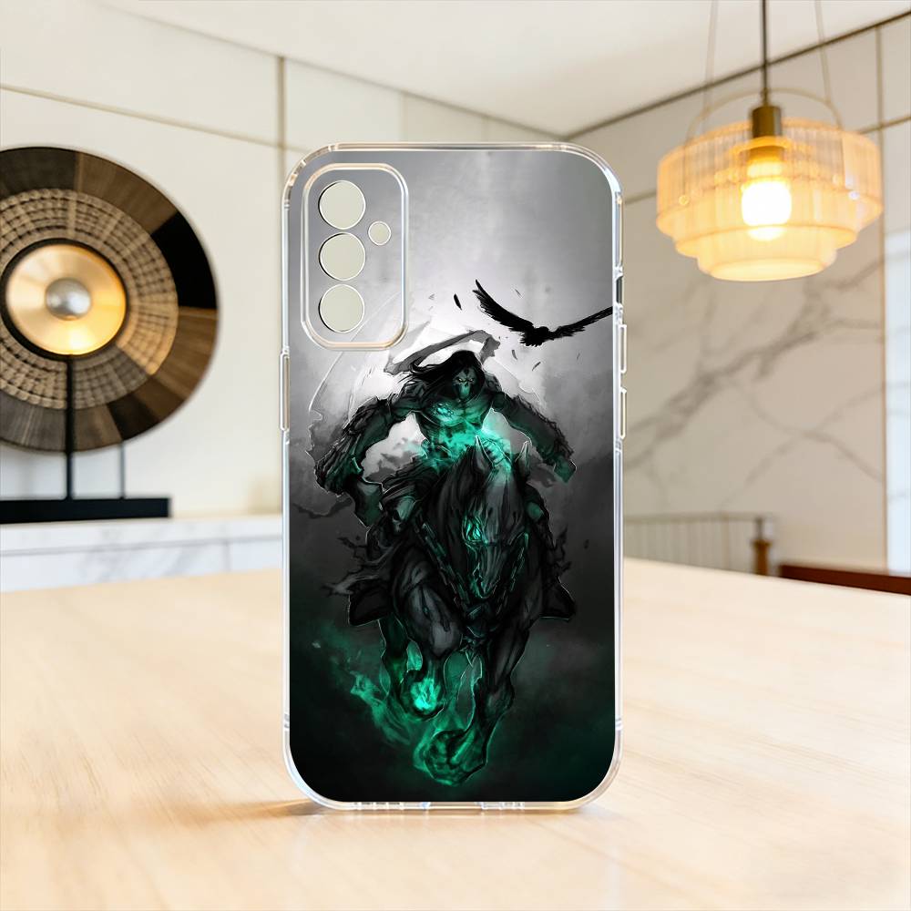 Game D-Darksiders Phone Case For SamsungA10,12,20,21S,30,31,40,50,51,52,70,71 Transparent Cover