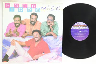 LP Record FOUR TOPS - Magic 6130ML MOTOWN 1985 US Soul/Funk Used