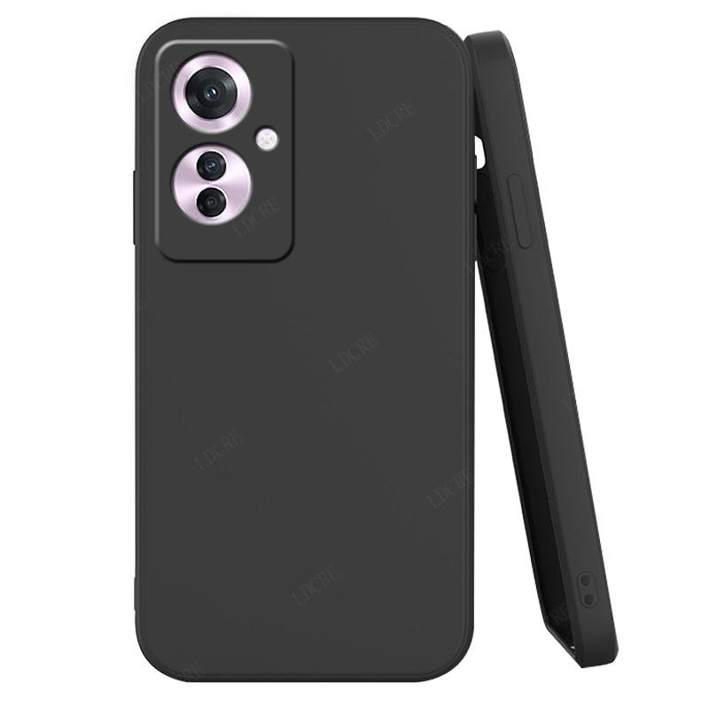 For Cover Reno 11F Case OPPO Reno 11F Reno11 F Capas New Liquid Silicone Shockproof TPU Soft Cover For Reno 11F Fundas