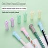 Cat Paw Eraser & Pencil Cap Set for Kids – Soft, Cute, and Functional Pencil Extender Sleeve.