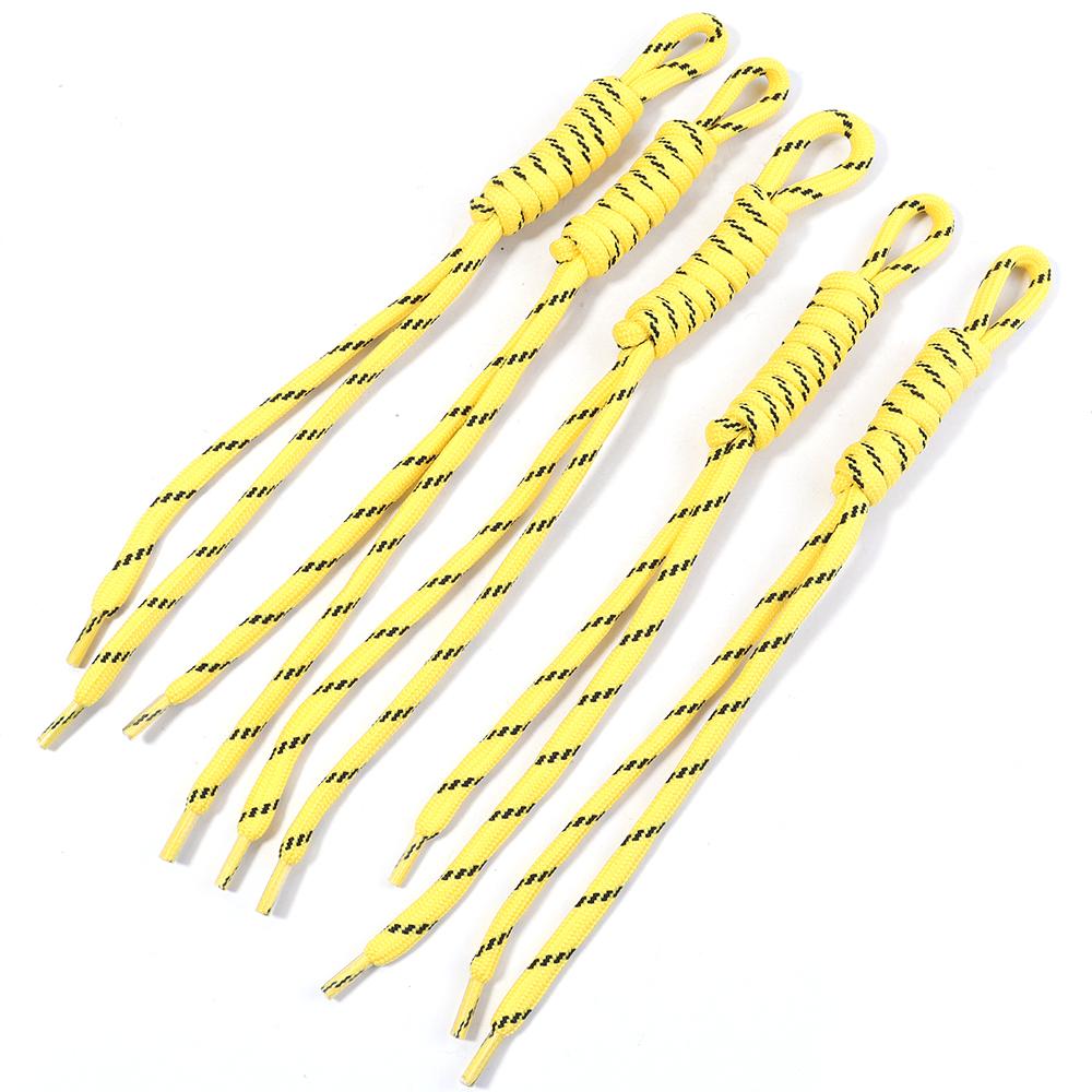 5pcs/lot Colorful Braided Lanyard Keychain Handmade Knot Nylon Rope Cord Thread For DIY Key Chain Pendant Bag Accessories