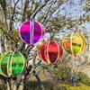 Průhledný Materiál Horkovzdušný Balón Větrník Barevný Design Plastový Materiál Větrník Dekorace Fantasy Styl