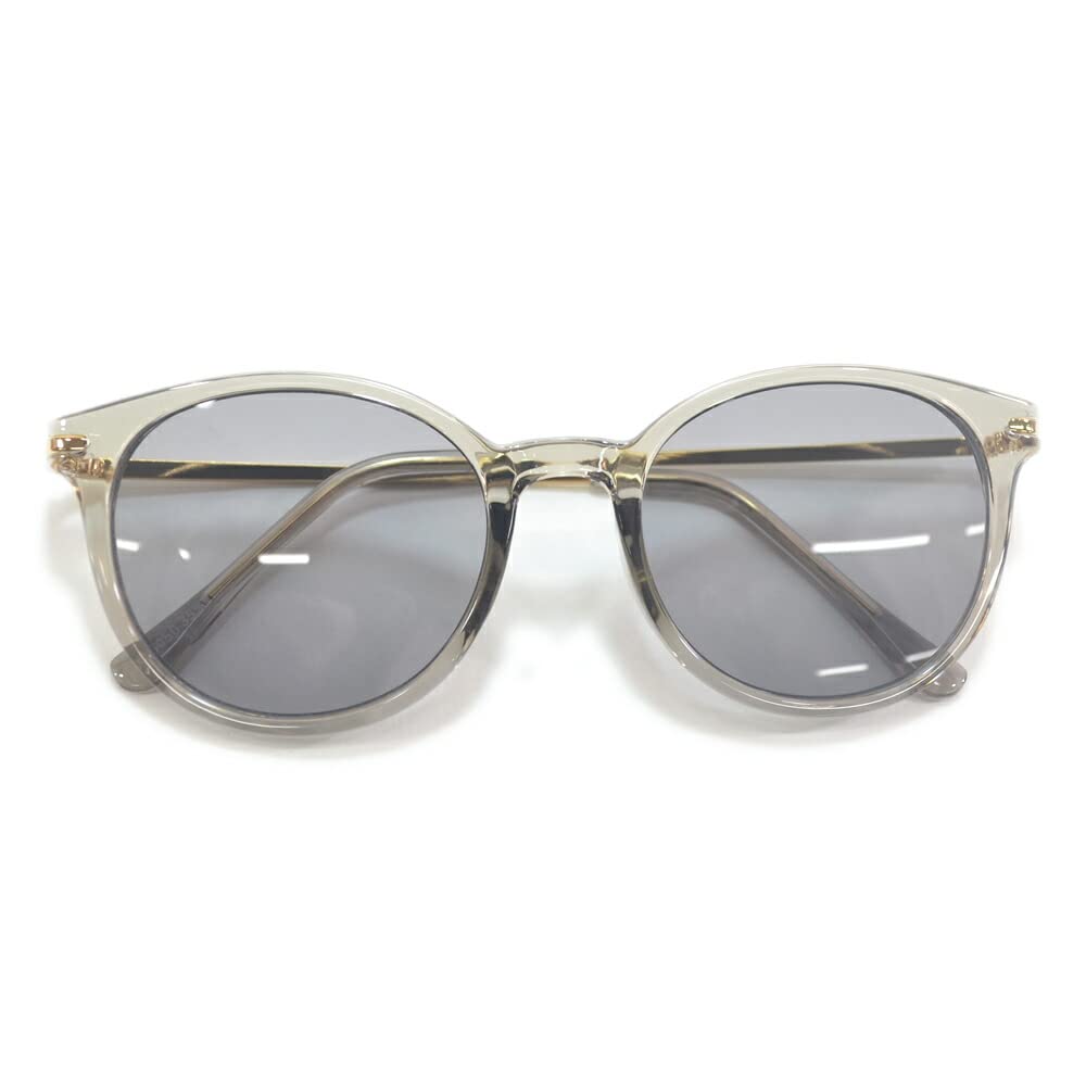 

MERRY PLEASURE Солнцезащитные очки Веллингтон для мужчин и прозрачные дымчатые 5050 для женщин, линзы со слабым тонированием, оправа, коричневый, серый, линзы,