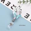 Crocodile Clip Name Tag Fashionable Butterfly Badge Clip Cartoon Badge Clip Colorful Metal Badge Holder For Event Office