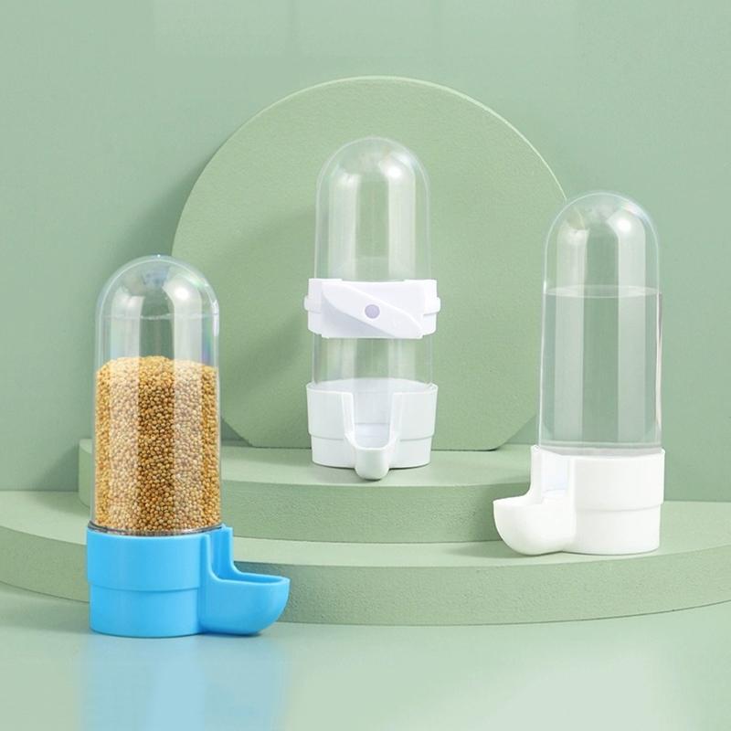Hanging Pet Feeder Squirrel Parrot Water Dispenser Pet Bird Food Box Cage Accessories Birds Supplies