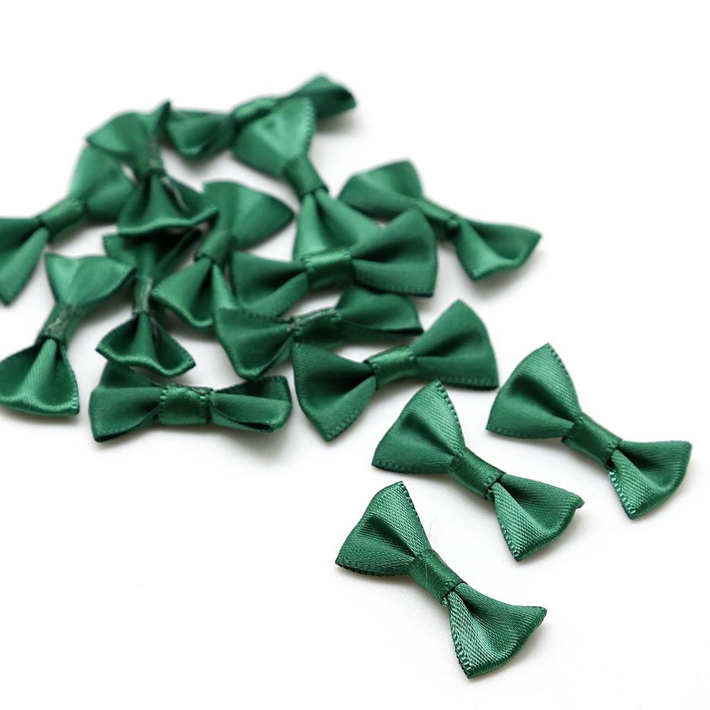 3x1,5 cm Mini panglica de satin flori de inalta calitate fundita pentru cusut nunta papion Decorat handcrafted haircraft