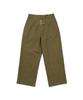 COTTON BELL Corduroy Cinch-Back Pants - Khaki