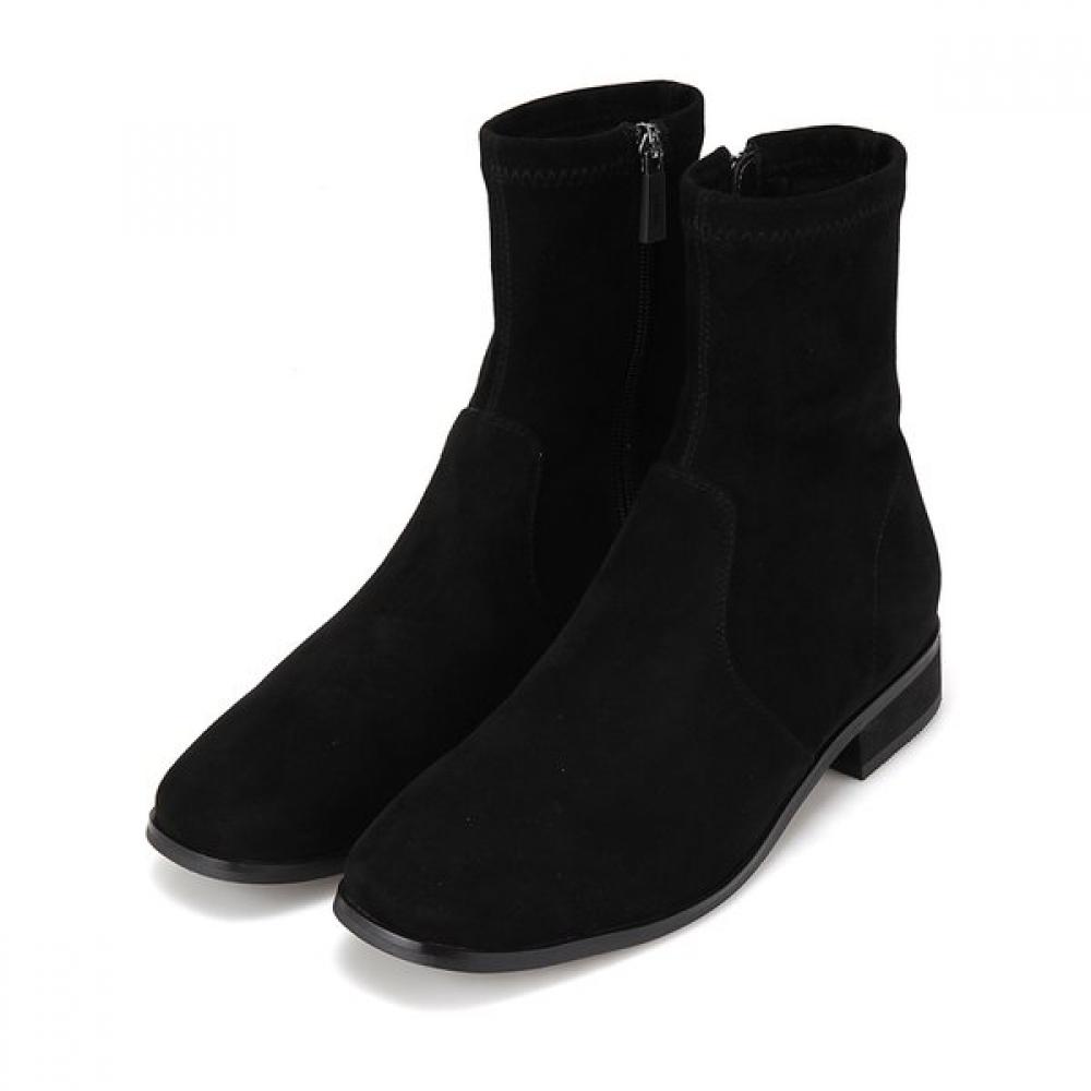 Женские замшевые ботильоны Barbara на каблуке 3 см, эластичные, Bbi856bk 245mm