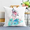 Wuhua Peripheral Game Two-dimensional Double-sided Dormitory Nap Bedside Pillow Animation Pillow Cushion Birthday Gift Pillow