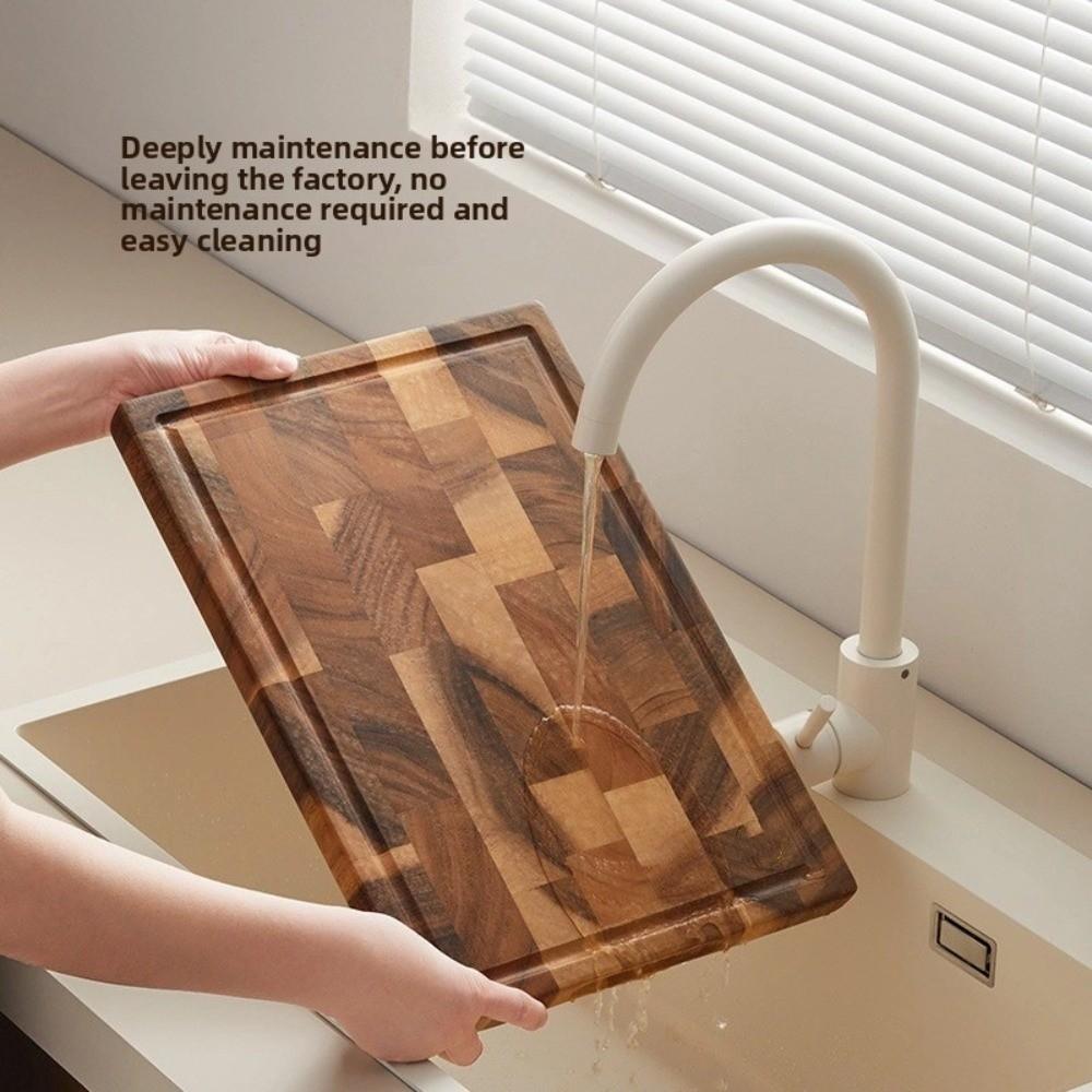 Damp-proof Wooden Chopping Board Solid Wood Vegetable Cutting Board Cutting Board Mats  Cut Meat