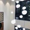 Xuan Yong Nordic Pebble Glass Pendant Light