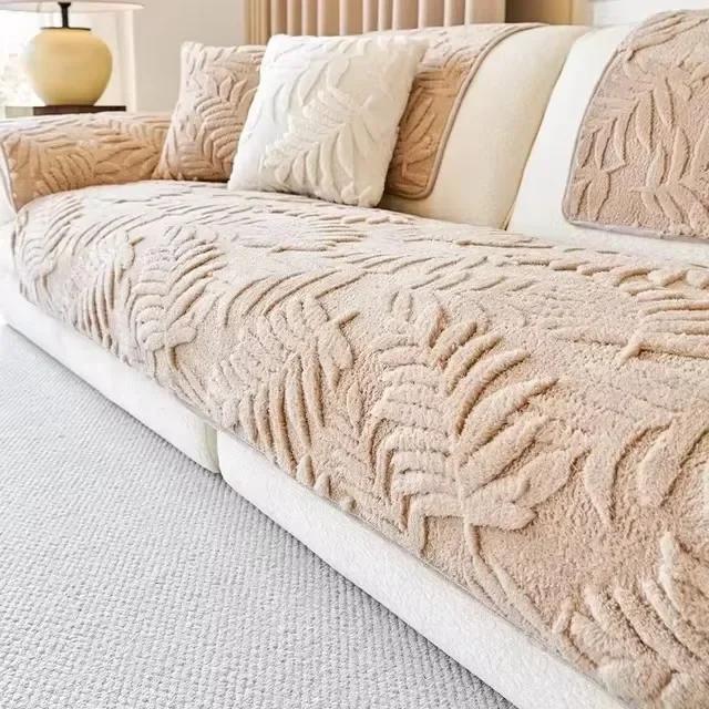 Autumn and Winter Sofa Cushion Sofa Cover Cloth Sofa Cover 2024 New Sofa Cushion Sofa Towel Plush Cushion