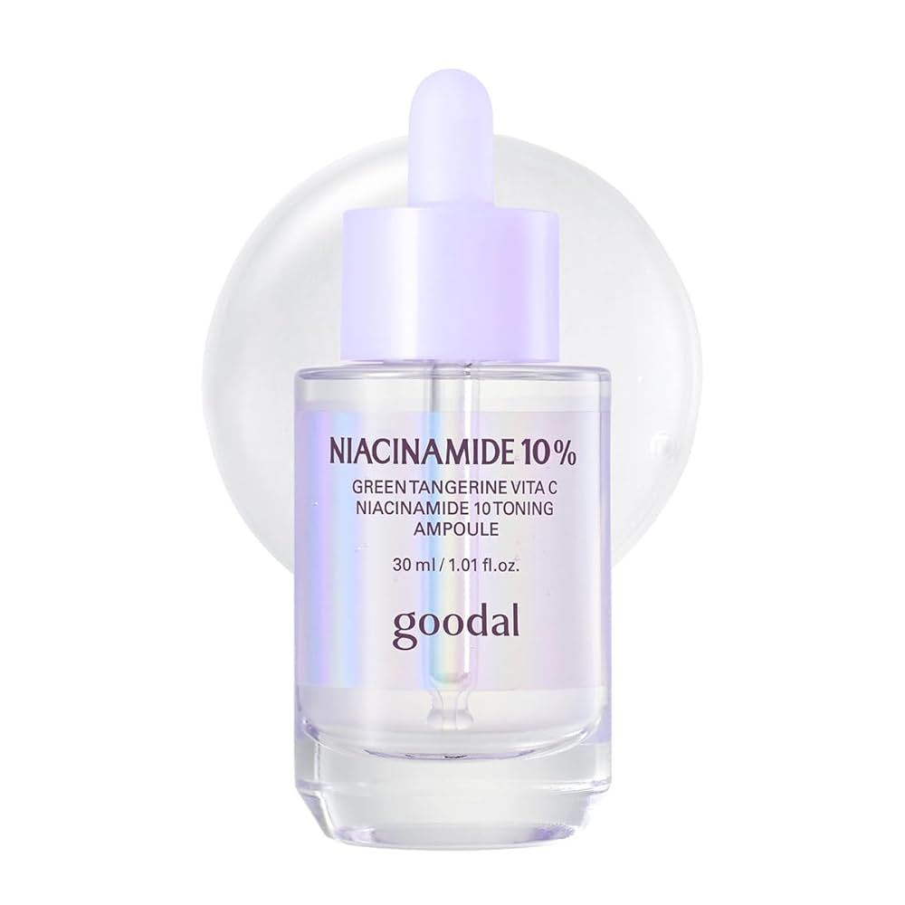 

Goodal Ампула для тонизирования Green Tangerine Vita C Niacinamide 10 - 30 мл / Увлажняющая, Корейская косметика, K-beauty