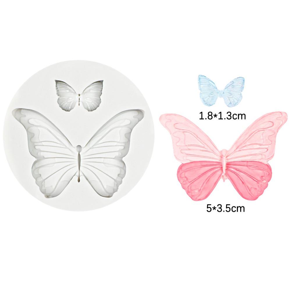 Mini Baking Cake Butterfly Soap Mold High-quality Chocolate Mold  Desserts Decoration