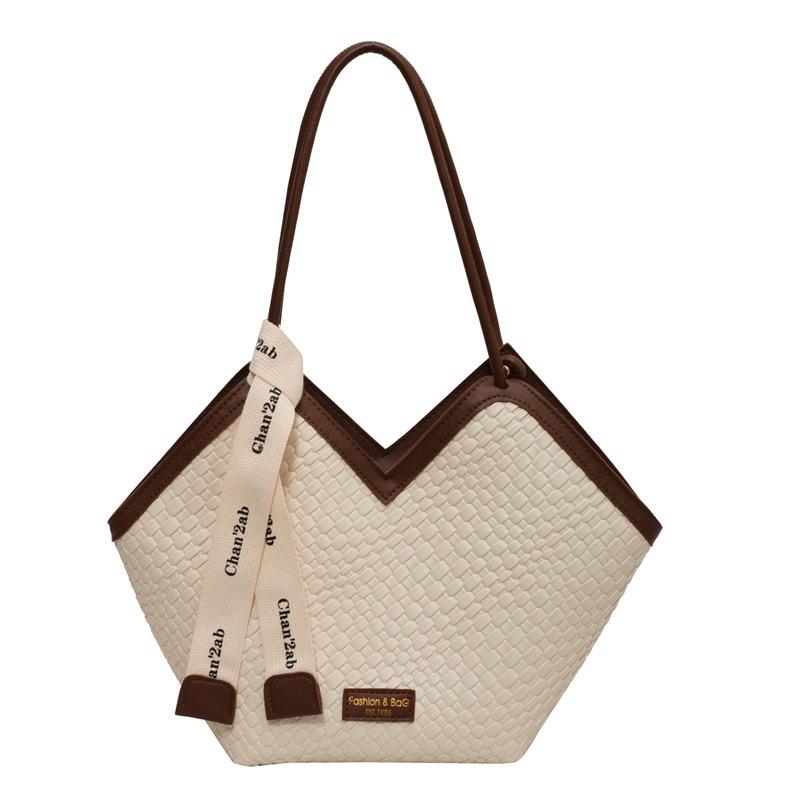 

Сумка большой вместимости Женская новая универсальная сумка через плечо Модная сумка-тоут