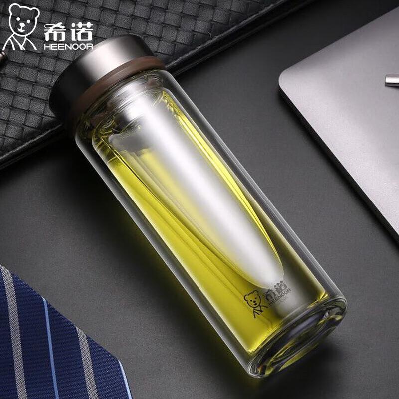 Sino Double-Layer Heat-Insulated Glass Tea Cup XN-7033