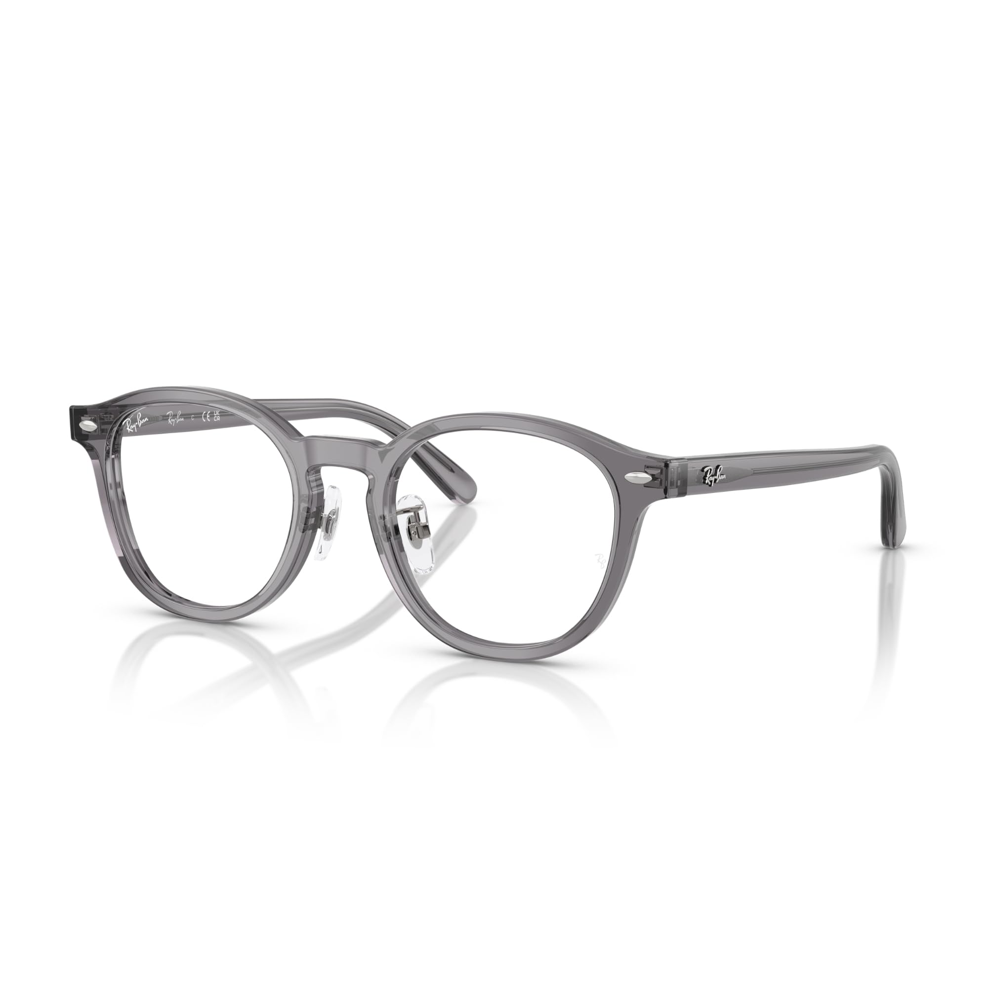 Sunglasses 0RX5443D TRASNPARENT GREY VISTA 8268 49 Asian Fit Polarized [Ray-Ban]