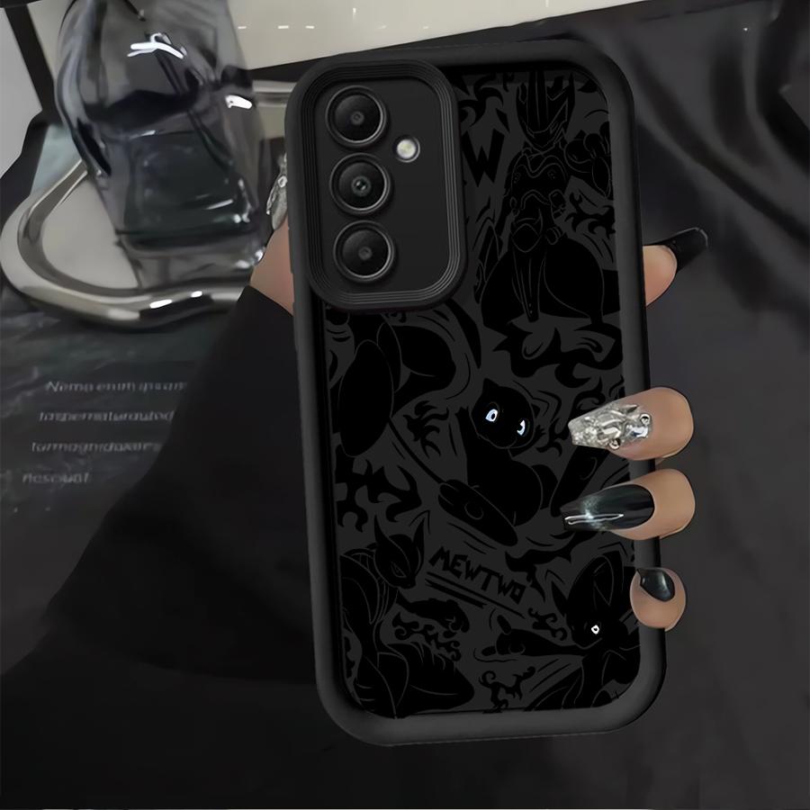 

Phone Cover Case for Samsung Galaxy A56 A25 A26 A24 A55 A73 A36 A54 A21s A32 A35 A52 A22 Pokemon Mewtwo Galaxy A34 5G