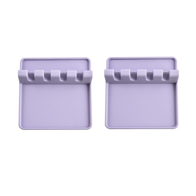 Silicone Kitchen Utensil Holder & Heat-Resistant Mat